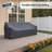 Siarah 71.3'' Wide Outdoor All-Weather Wicker Patio Sofa Cover