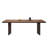 Janmichael 6 - Person Pine Solid Wood Solid Wood Top Double Pedestal Dining Set-1281626678