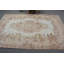 Tapis géométrique, tapis neutres, tapis turcs, tapis brun de luxe, tapis rétro, grands tapis de 5,6 x 8,7 pi