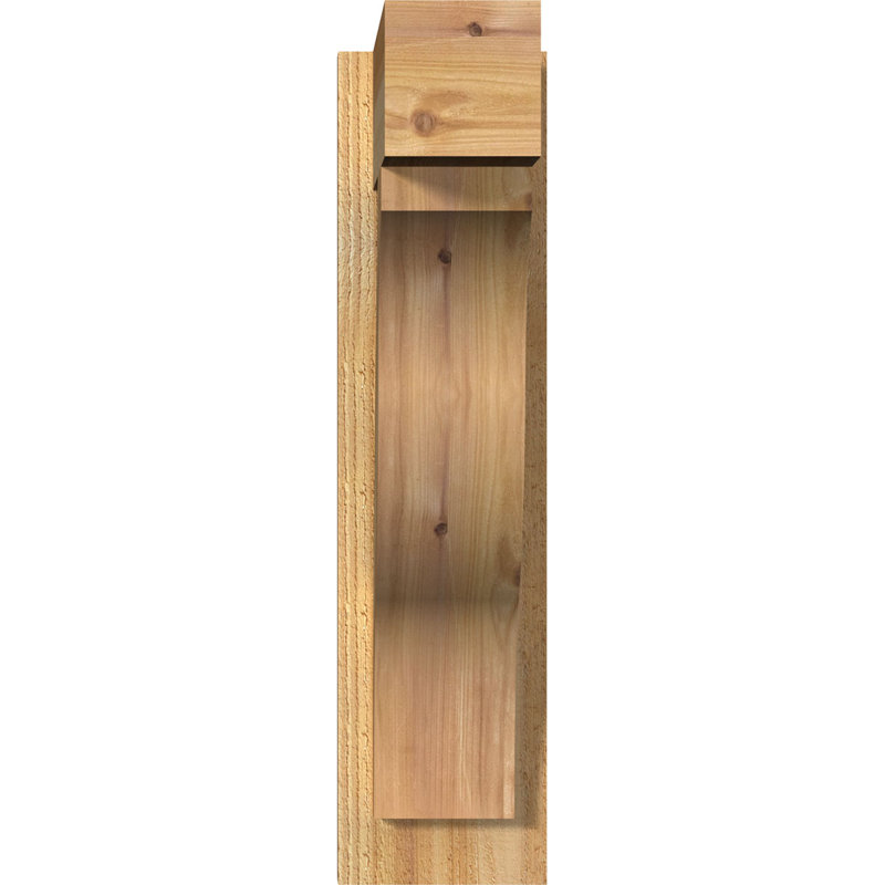 Jeu de blocs Funston, P 16 po x H 24 po, Cèdre rouge de l'Ouest de 6 po (sciage brut)