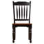 Chaise en bois massif Letizia-104373611