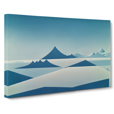 Winter Mountain s - Wrapped Canvas