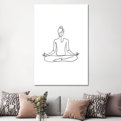 " Yoga Namaste " Color Photography Print