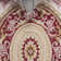 Hollander Oriental Hand-Hooked Wool Burgundy Area Rug
