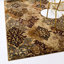 Tapis rouge / crème à motif abstrait Eelijah-73867180