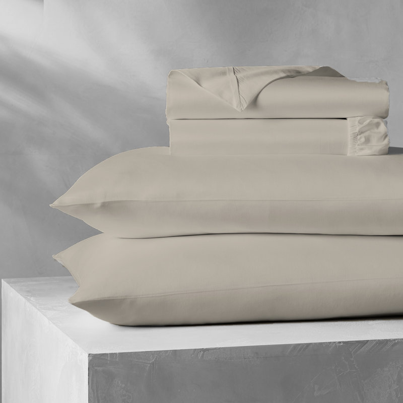 GAIAM Relax 100% Cotton Garment Washed 4pc Sheet Set, White, King
