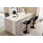 Denan Swivel Adjustable Height Bar Stools, Faux Leather Modern Bar Stools, Upholstered Counter Stool-452764889