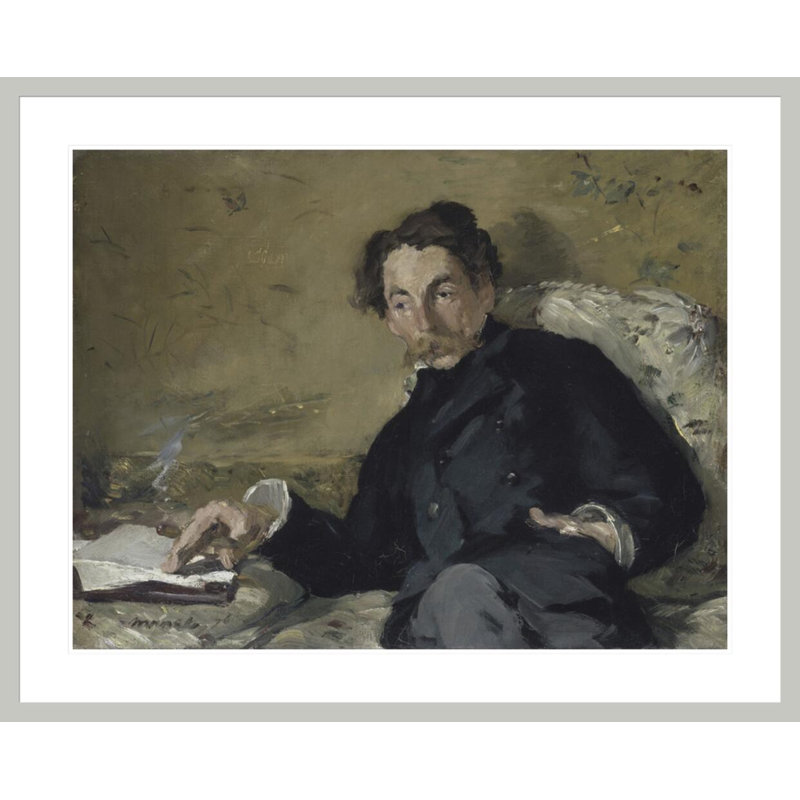 Stéphane Mallarmé by Framed Giclee Print, 33.45" H x 41.5" W