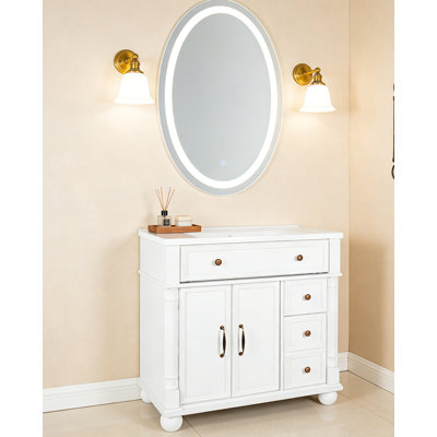 35.6" Bathroom Cabinet without Sink