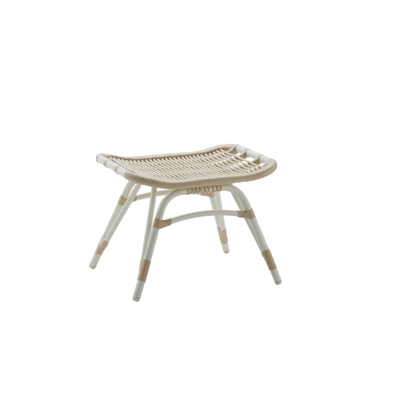 Monet Originals Outdoor Ottoman, Dove White