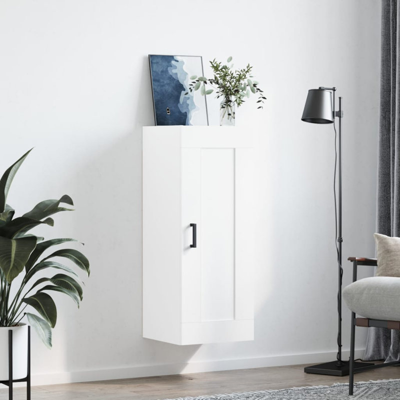 Huttig Bathroom Cabinet, White
