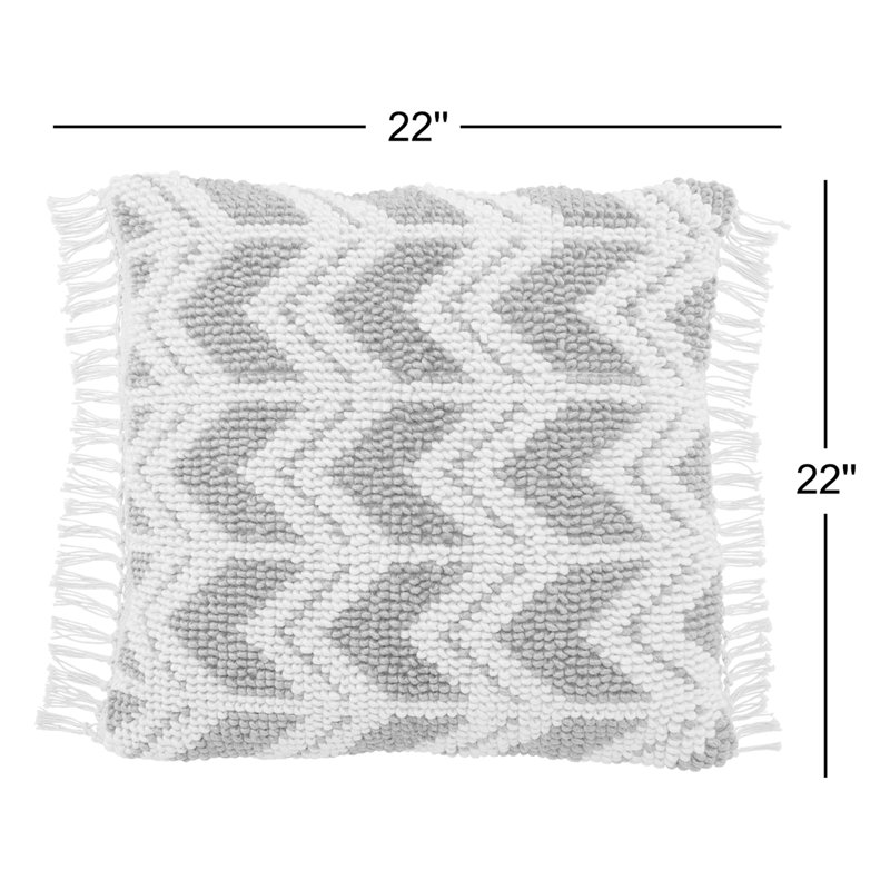 Coussin Oakleaf, Mauve / ivoire, Duvet