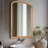 Lucena Wood Arched Rectangle Wall Mirror-1193100353-1193100355