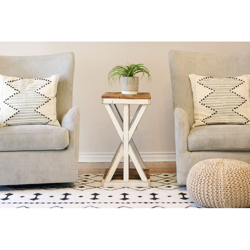 Solid Wood End Table