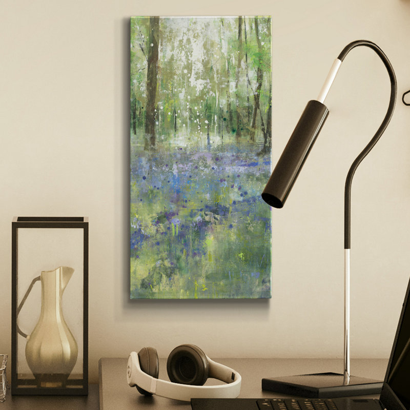 Lavande Hill II - impression sur toile tendue, H 24 po x l 12 po x P 1 po
