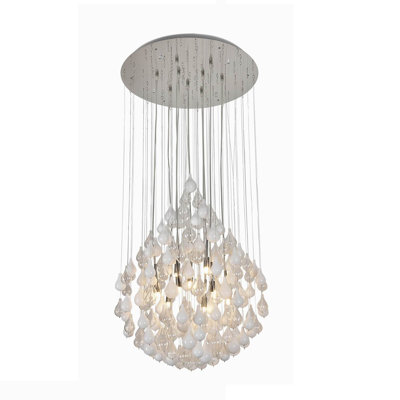 Lustre géométrique 9 lumières unique Nneka