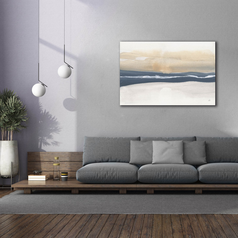 «Tonal Blue Gray» par Chris Paschke, H 18 po x l 26 po x P 0,75 po