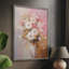 Reproduction encadrée FLORAL Series CECXLII - bois massif-437338050