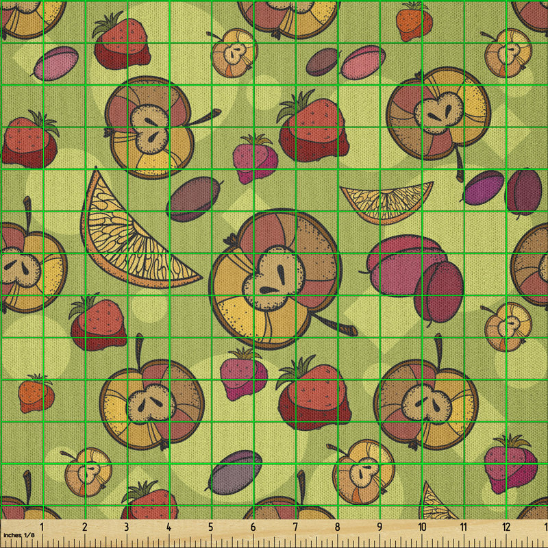 Darolyn Apple Plum Strawberry Mix Multi-Purpose Fabric