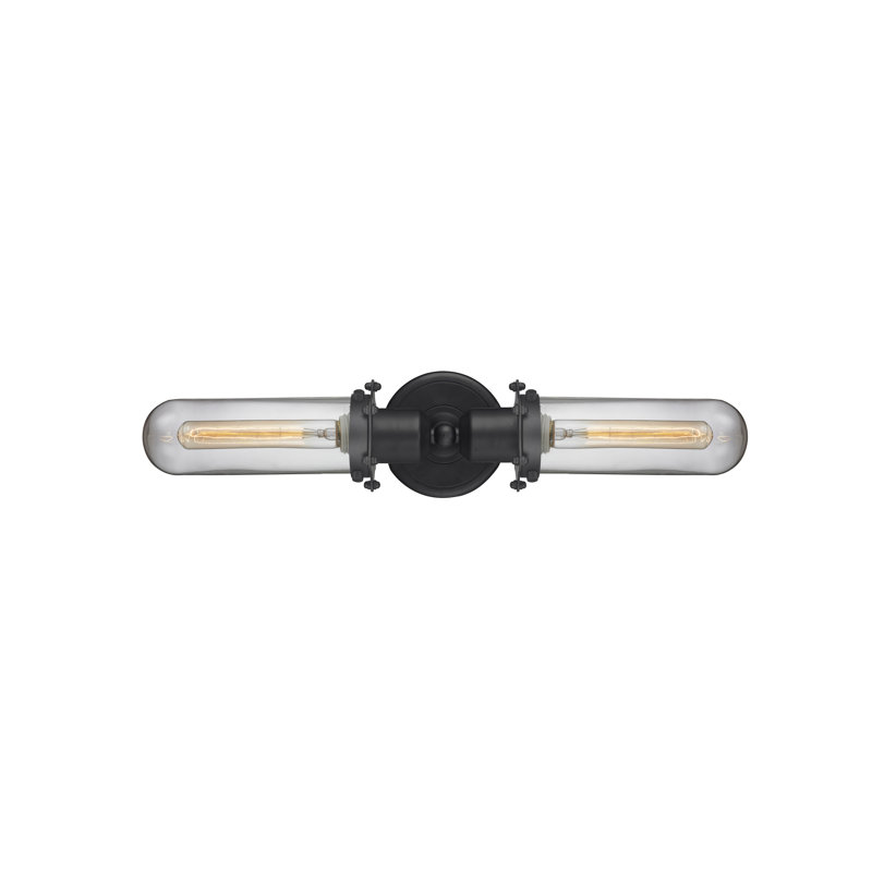 2 - Light Vanity Light, Matte Black