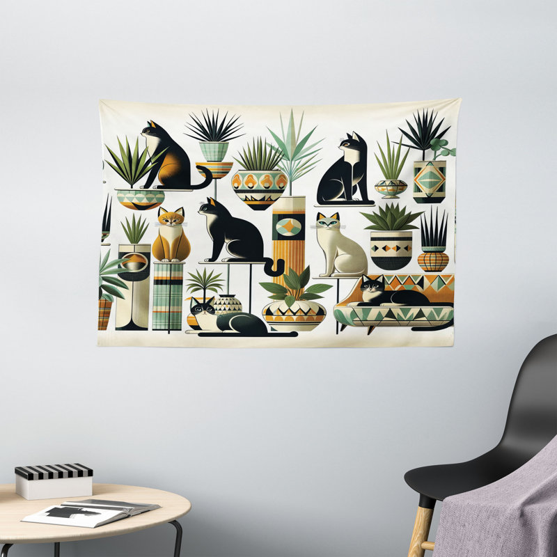 Fabric Tapestry, 60" H x 80" W