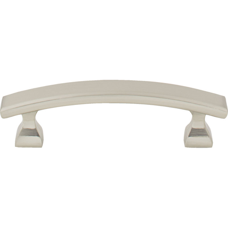 Hadly 3" Center to Center Arch Pull, Satin Nickel