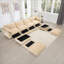 Canapés modulaires | Moderne 4 places en forme de U pour le salon, rangement caché, 2 repose-pieds mobiles | Chenille | Blé