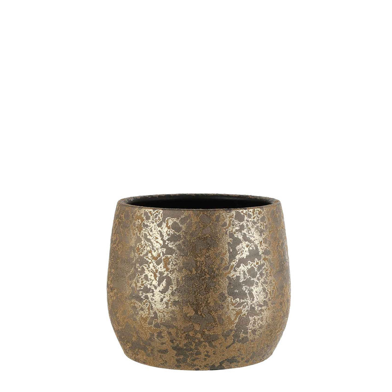 Audubon Ceramic Pot Planter, 25cm H x 32cm W x 32cm D
