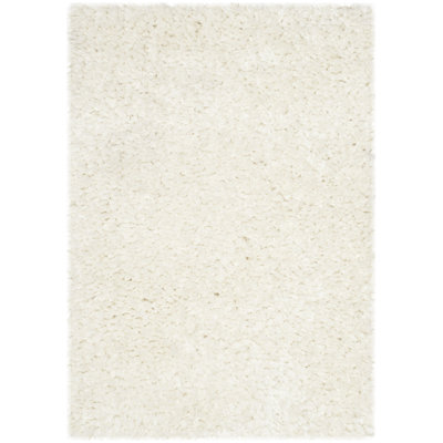 Anacortes Handmade Tufted Acrylic Ivory Area Rug