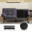 71" Convertible Futon Couch Sofa Bed-138033916