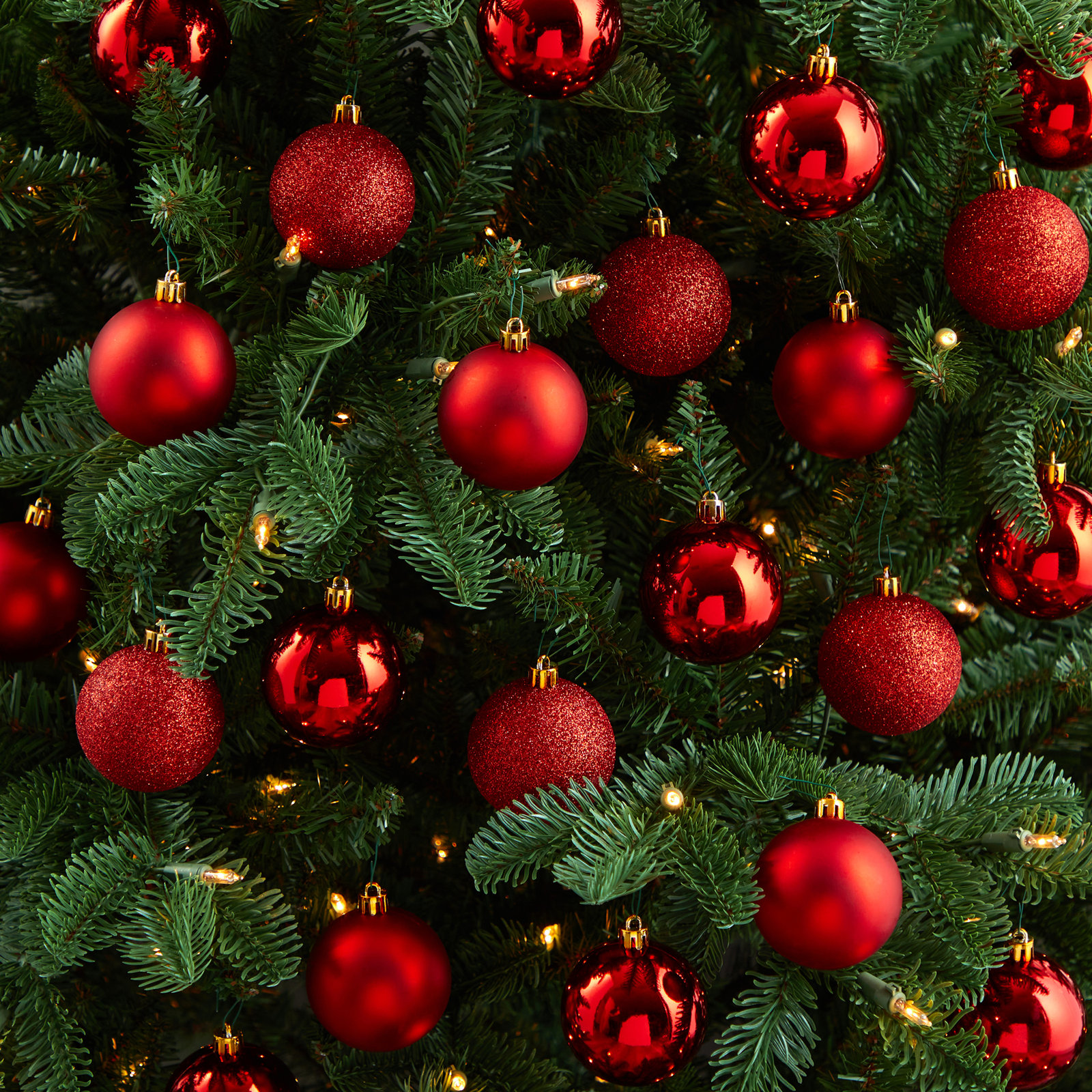 3" Shatterproof Bauble, Red