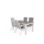 Jayesh 4 - Person Patio Dining Set with Extendable Rectangular Table-2074741292-2074741293
