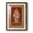 Papier, cadre noyer