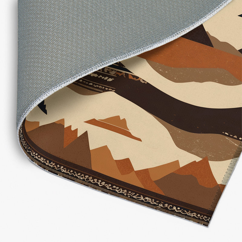 Tapis intérieur et extérieur Horizon Echo, Rectangle 1 pi 6 po x 2 pi 6 po