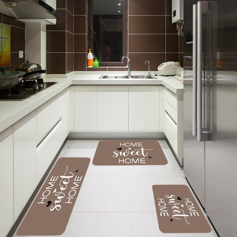 Tapis de cuisine 3 pièces Home Sweet Home
