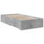 Vidaxl Bed Frame With Drawers Concrete Grey Engineered Wood-1071282064