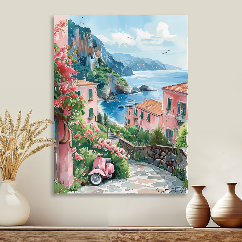 Savoie - Italie, décoration murale, Sans cadre, métal, H 34 po x l 44 po