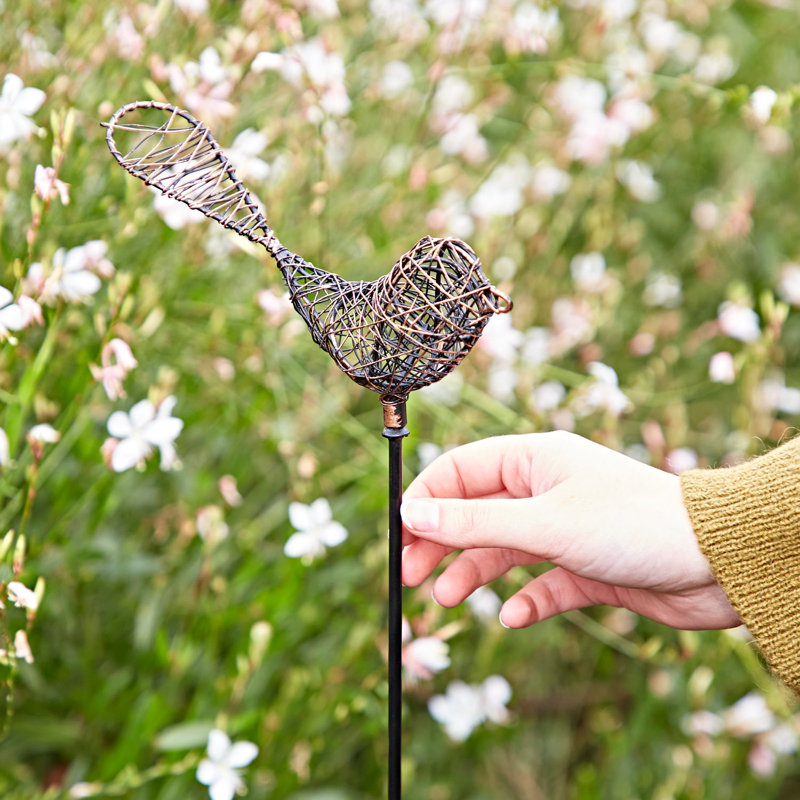 Animals Metal Garden Statue, 48cm H x 13cm W x 4cm D