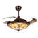 Tellaro 42" 4 Blades Ceiling Fan Light 6 Speed 3 Colour LED with Remote
