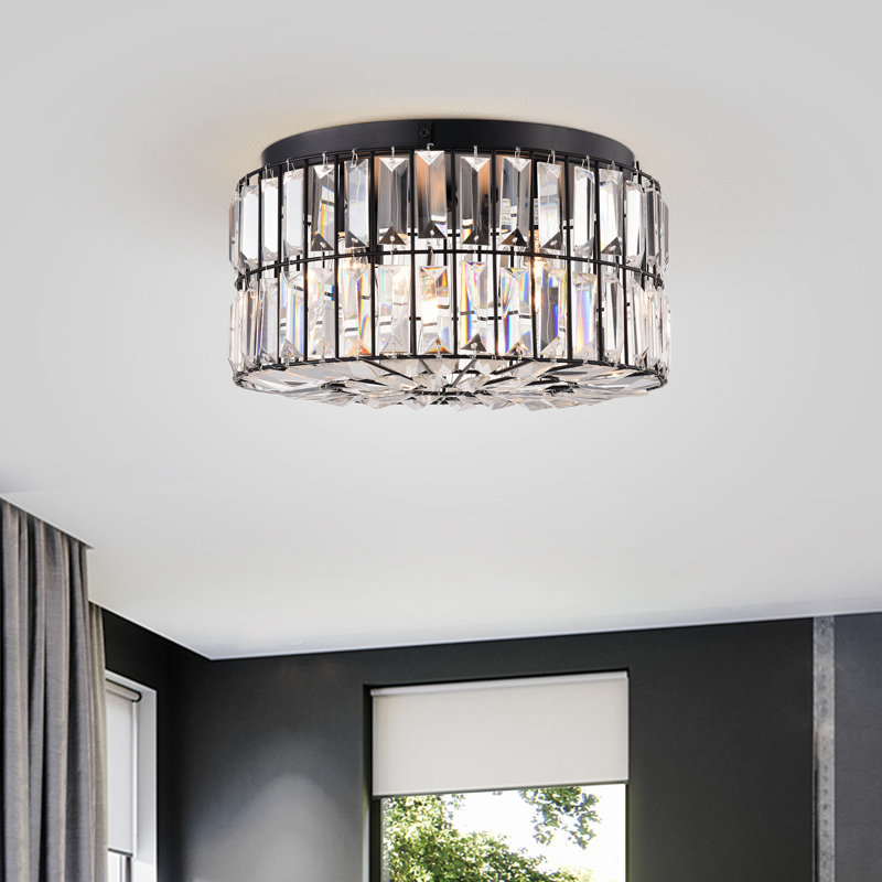 Kempst Crystal Flush Mount