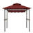 Starecho 8Ft X 5Ft  Double Tiered  Soft-Top Grill Gazebo With Stretchable Side Awning-110826877