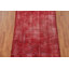 Tapis turc rouge anatolien délavé surteint 4 x 7
