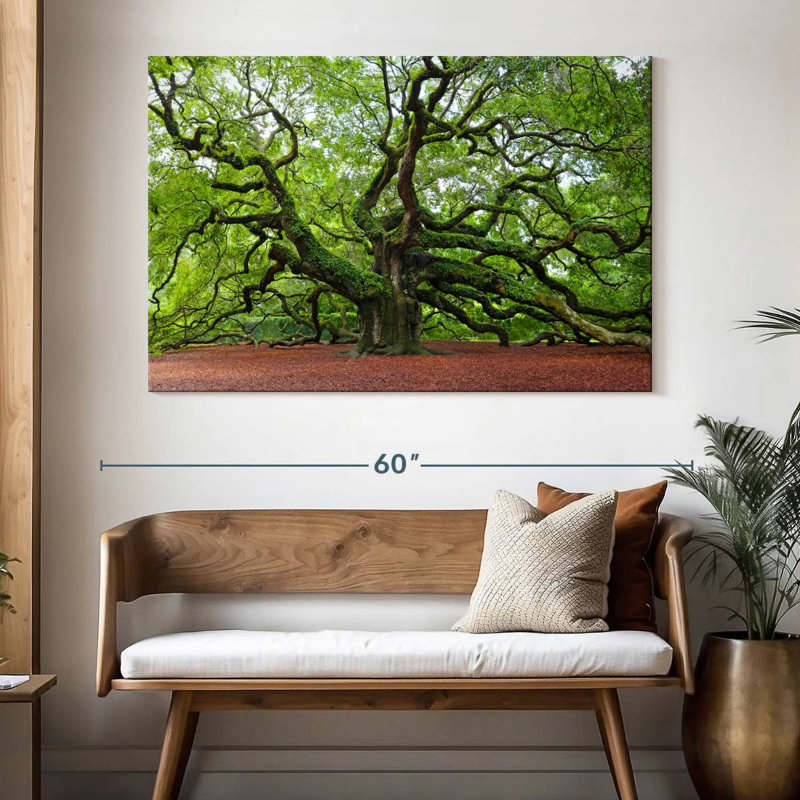 Harnek Lush Oak Tree, 34" H x 51" W