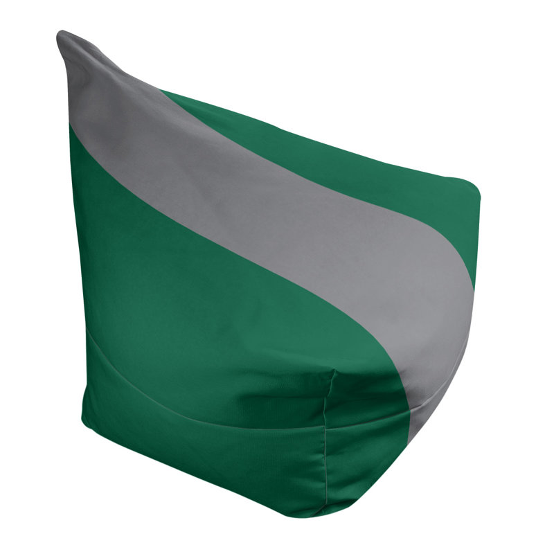 Sac de pois classique, H 30 po x l 27 po x P 27 po, Vert victorieux / gris pierre