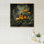 Articles de toilette orange dans la salle de bain Provence II
