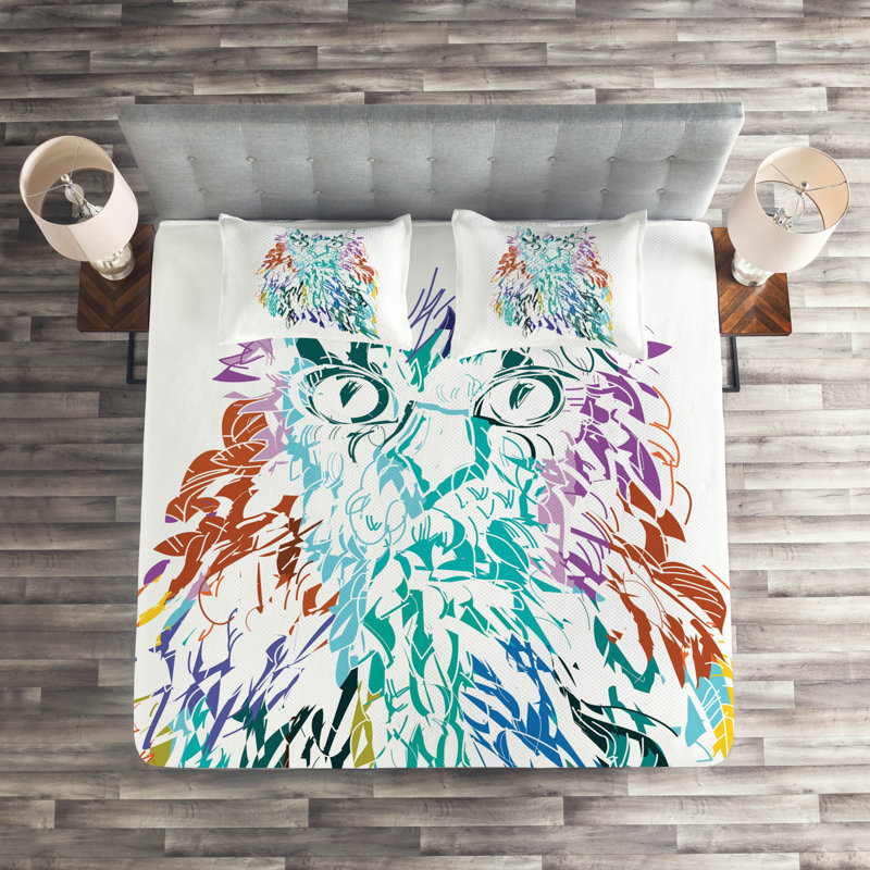 Farmhouse / Country Abstract Coverlet