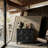 Musashi 2 Drawer, Small, Black Walnut