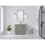 Boston 36 po X P 22 po Meuble-lavabo central D Marbre de Carrare