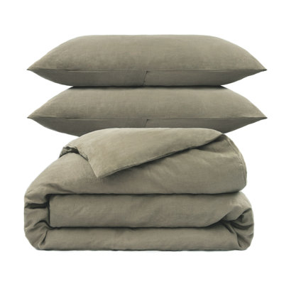 French Linen Duvet Cover Set