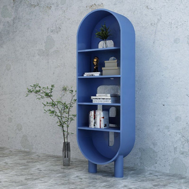 Vitrine créative moderne et simple, Bleu